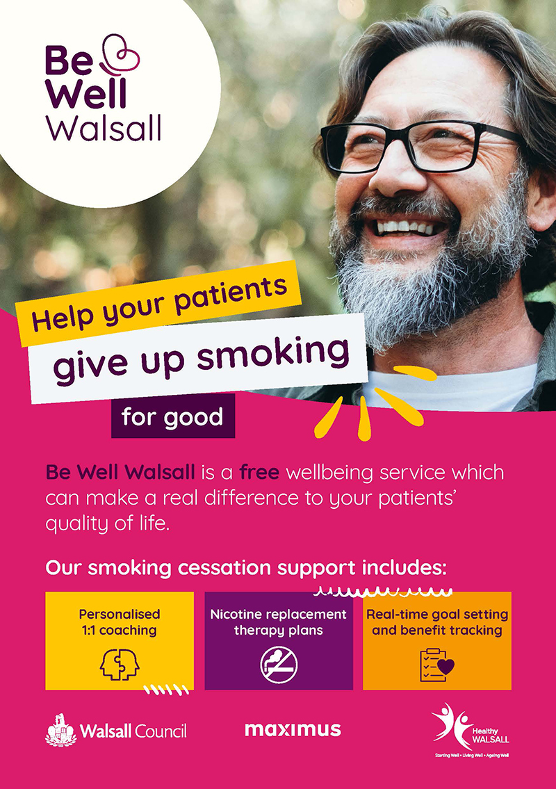 Health Professional Stop Smoking Leaflet cover image