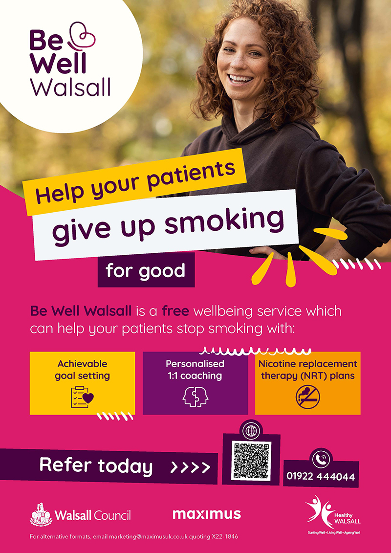 Health Professional Stop Smoking Poster cover image