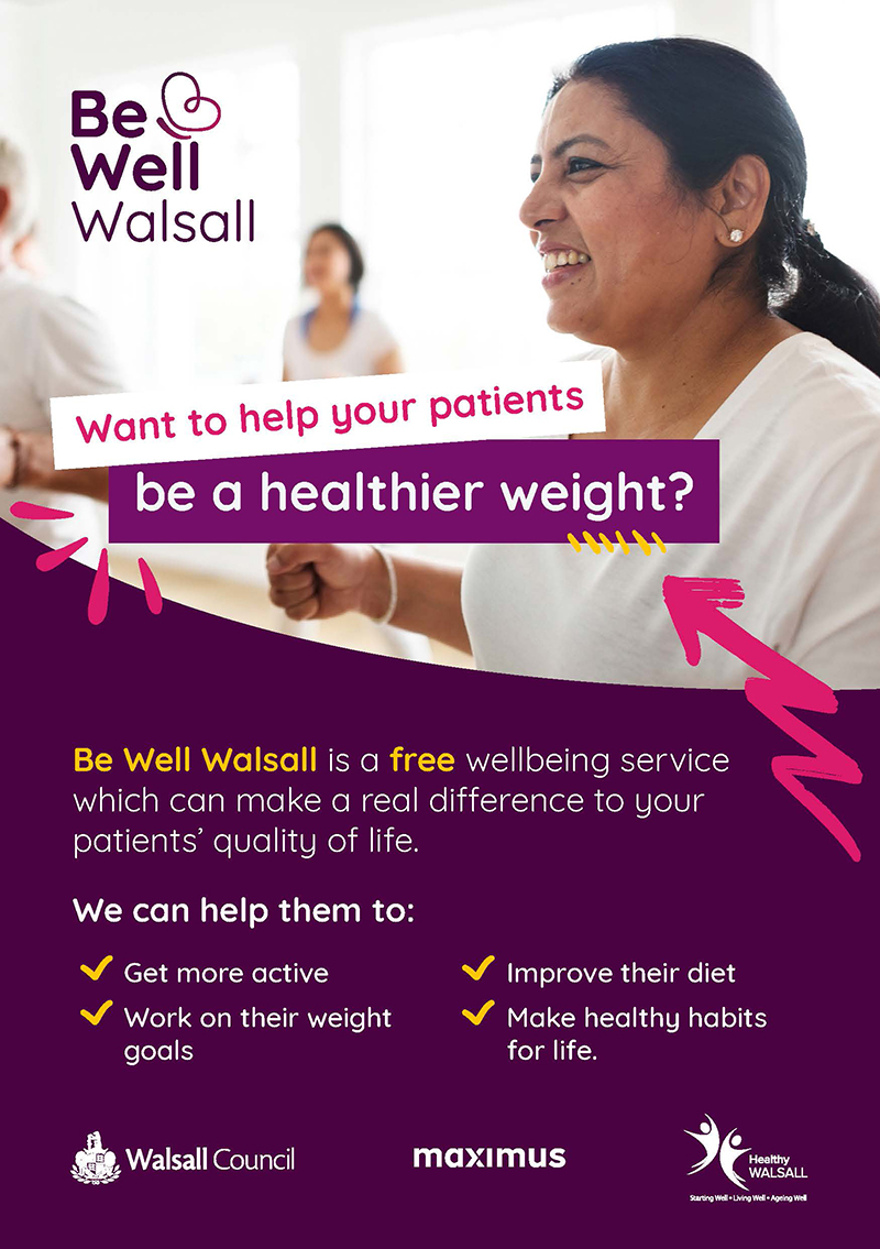 Health Professional Weight Management Leaflet cover image