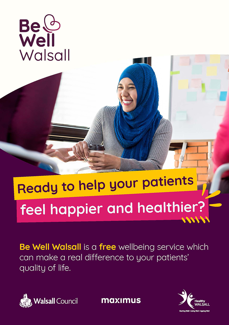Health Professional Wellbeing Service Leaflet cover image