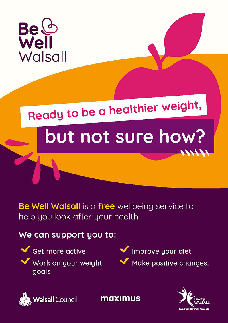 Patient Healthier Weight Leaflet cover image
